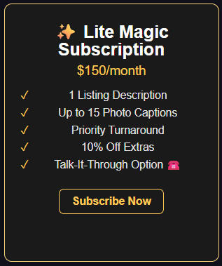 MLS Magic Logo MLS Magic Logo - Stacked lettering with laurel wreath branding wrapping around the letters.