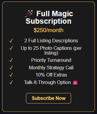 MLS Magic Logo MLS Magic Logo - Stacked lettering with laurel wreath branding wrapping around the letters.